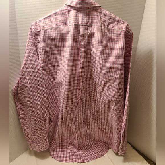 RALPH LAUREN CLASSIC FIT MEN'S SIZE LARGE LONG-SLEEVE BUTTON-DOWN DRESS SHIRT - Picture 2 of 8
